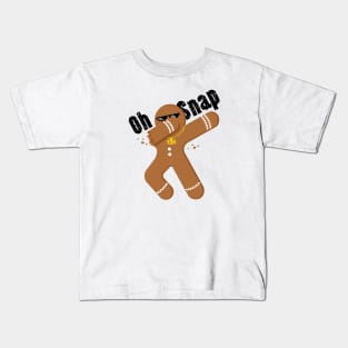 Oh snap cool gingerbread Kids T-Shirt